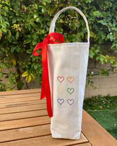All You Need Is Love Wine Tote