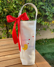 Load image into Gallery viewer, Love Bird Wine Tote
