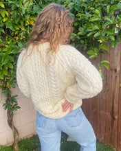 Load image into Gallery viewer, Hand Knit Fisherman Sweater
