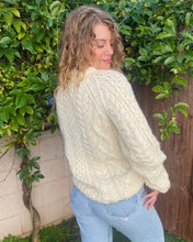 Load image into Gallery viewer, Hand Knit Fisherman Sweater
