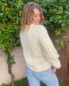 Hand Knit Fisherman Sweater