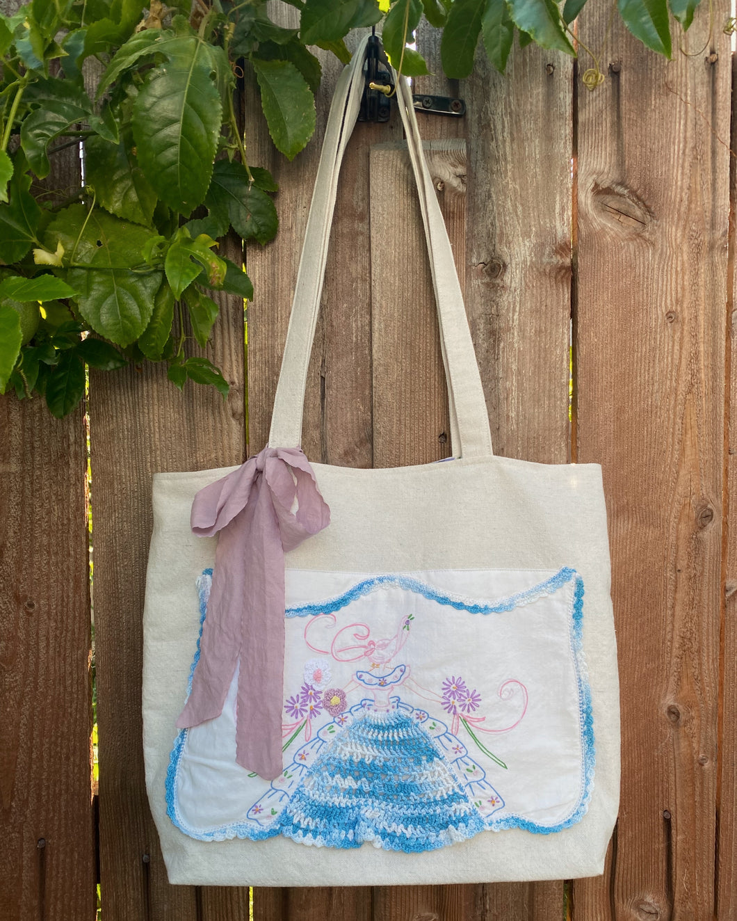 Blue Bell Lady Market Bag