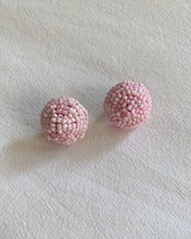 Load image into Gallery viewer, Pink Beaded Earrings
