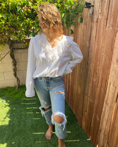 English Ruffle Top