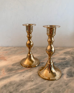 Golden Candle Sticks