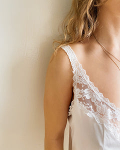 Midi White Slip