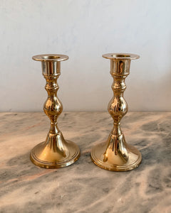 Golden Candle Sticks