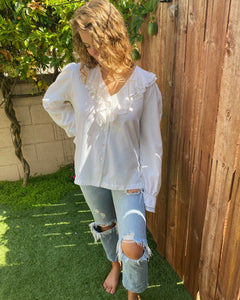 English Ruffle Top