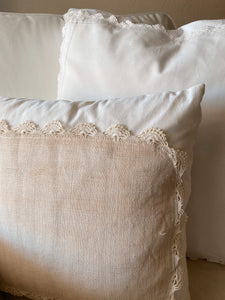 Vintage Doily Pillow Sham