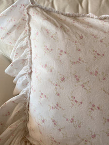 Ruffle Rosebud Pillows