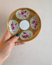 Load image into Gallery viewer, Purple Flower Solo Saucer
