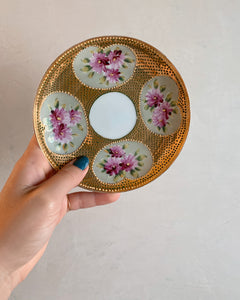 Purple Flower Solo Saucer