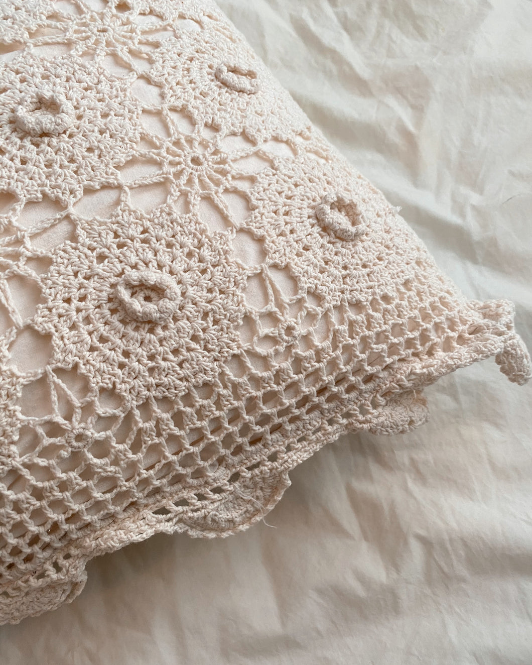 Crochet Standard Pillow Sham