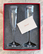 Load image into Gallery viewer, Baccarat Dom Pérignon Flutes Boxed Set
