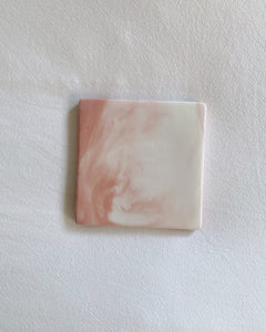 Pink Swirl Coasters