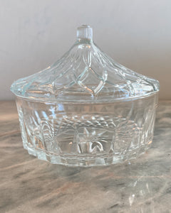 Lotus Flower Jar with Lid