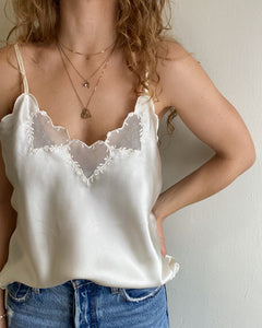 White Flower Tank