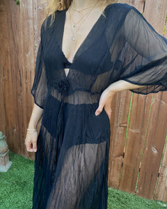 Sheer Rose Maxi