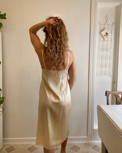 Soft Gold Midi Slip