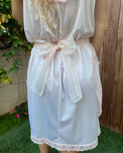 Sheer Pink Half Apron