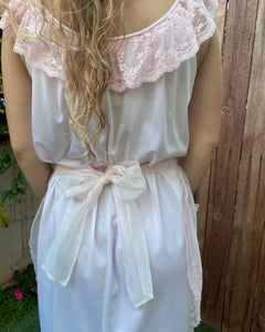 Sheer Pink Half Apron