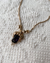 Load image into Gallery viewer, Purple Gem Necklace
