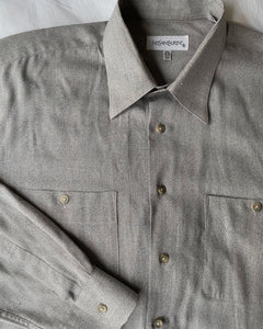 Grey Button Down