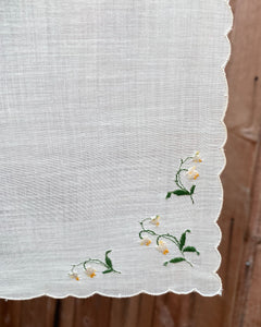 White Tulip Hanky