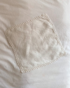 White Linen Hanky