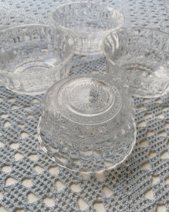 Crystal Snack Bowls