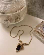 Load image into Gallery viewer, Purple Gem Necklace
