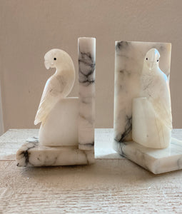 Two Wise Birds Bookends