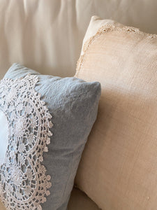 Vintage Doily Pillow Sham