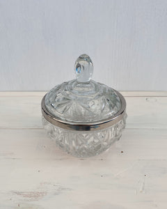 Crystal Jar with Lid