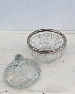 Crystal Jar with Lid