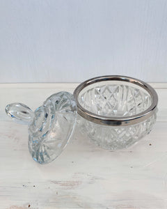 Crystal Jar with Lid