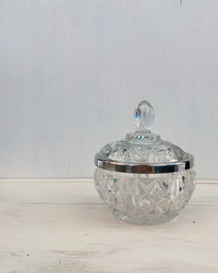 Crystal Jar with Lid