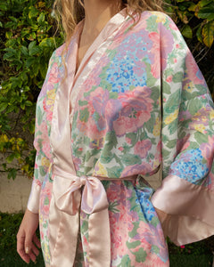 Pastel Blossom Mini Robe