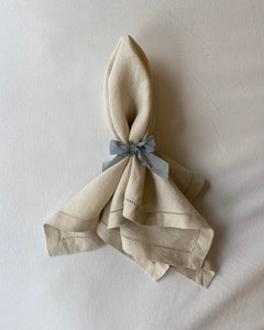 Tea Stained Linen Napkins