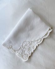 Load image into Gallery viewer, White Embroidered Napkins
