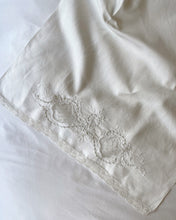 Load image into Gallery viewer, White Embroidered Tea Towel
