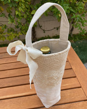 Load image into Gallery viewer, Lace Dream Wine Tote
