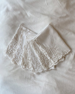 White Embroidered Napkins