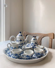 Load image into Gallery viewer, Blue Poppy Children&#39;s Tea Set
