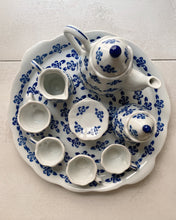 Load image into Gallery viewer, Blue Poppy Children&#39;s Tea Set
