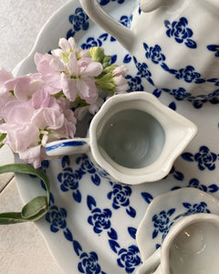 Blue Poppy Children's Tea Set