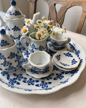 Load image into Gallery viewer, Blue Poppy Children&#39;s Tea Set
