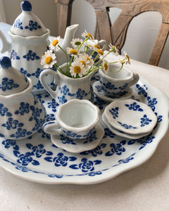 Blue Poppy Children's Tea Set