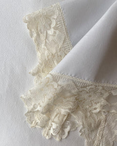 White and Cream Hanky