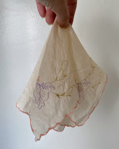 Silk Embroidered Hanky